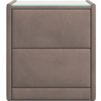 Тумба Мебельград Аризона мягкая (мора темно-коричневый)