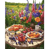 Картина по номерам Lori Пикник Рх-153