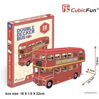 3Д-пазл CubicFun Лондонский двухэтажный автобус S3018h