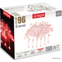 Световой дождь Vegas 55021 96 LED (красный)