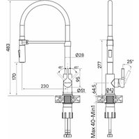 Смеситель Paulmark HA214021-SBG (золото/светлое брашироанное золото)