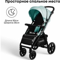 Коляска прогулочная «книга» Bubago Model Cross City BG 155-1 (cветло-зеленый)