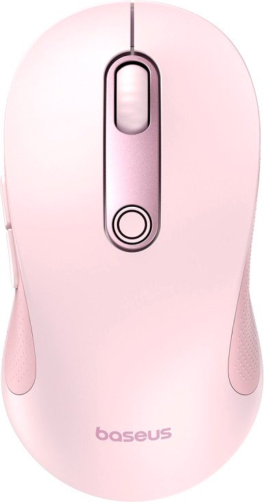 

Мышь Baseus F02 Ergonomic Wireless Mouse (розовый, без батарейки в комплекте)