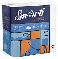 

Туалетная бумага Smarti 3-слойная (32 шт)