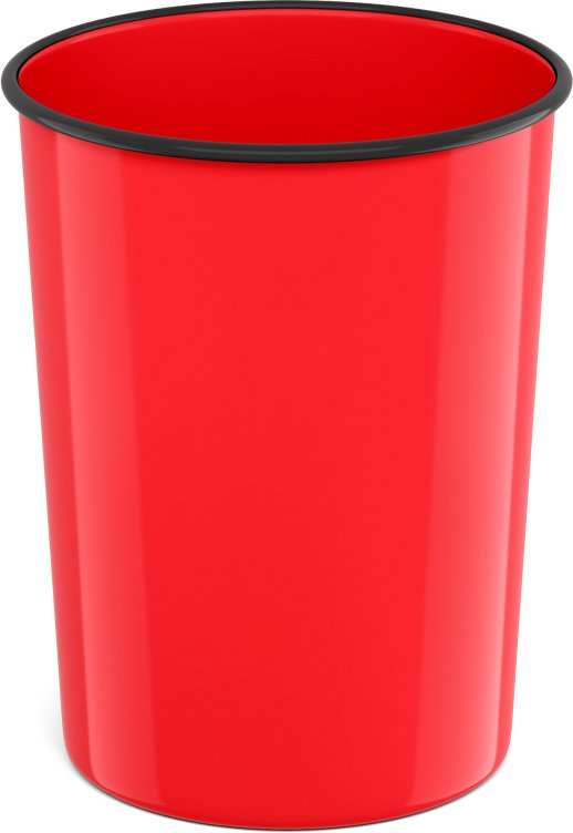 

Корзина для бумаг Erich Krause Classic 58451 (красный)