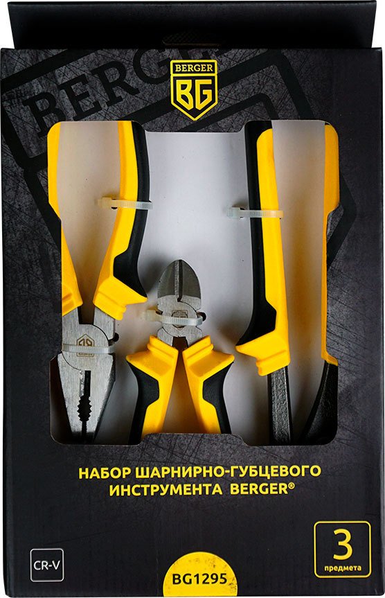 

Набор пассатижей Berger BG1295 (3 предмета)