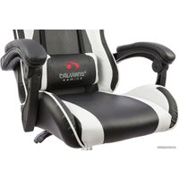 Игровое (геймерское) кресло Calviano Asti Ultimato (черный/белый)