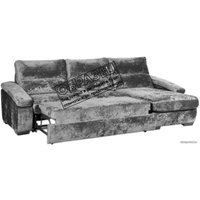 Угловой диван Асмана Форест 160x80 (Plush Chocolate)