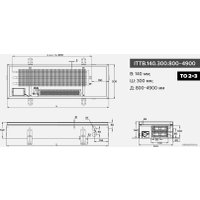 Конвектор itermic ITTB.140.300.4300
