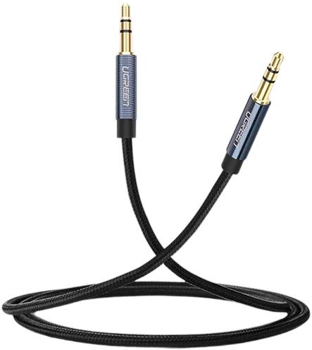 

Кабель Ugreen AV112 10684 3.5 мм - 3.5 мм (0.5 м, черный)