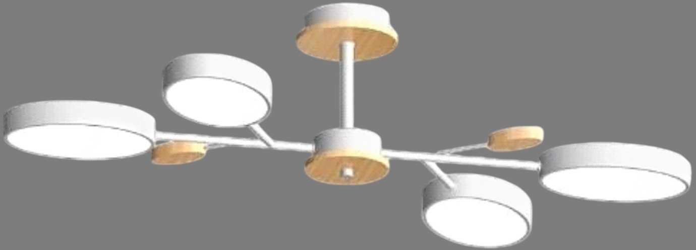 

Люстра средней высоты LED4U L3219-830 WH