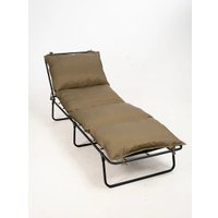 Раскладушка MishLex 192x65 см + тюфяк (хаки)