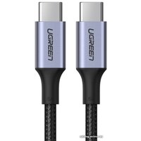 Кабель Ugreen US316 70429 USB Type-C - USB Type-C (2 м, черный)