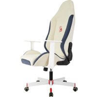 Игровое (геймерское) кресло A4Tech Bloody GC-830 (белый/синий)