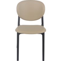 Стул Sheffilton SHT-S180 (бежевый/черный)