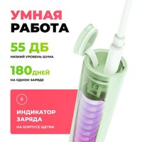 Электрическая зубная щетка Soocas D3 (со стерилизатором, зеленый)