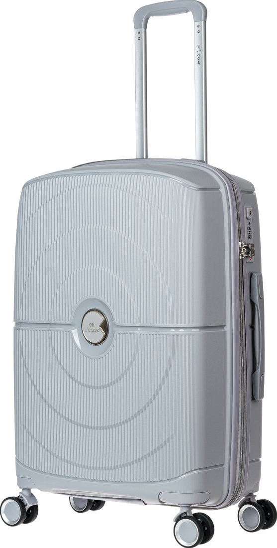 

Чемодан-спиннер L'Case Doha 65 см (серый нейтральный)