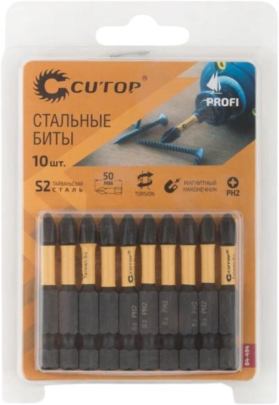 

Набор бит Cutop Profi Plus 84-494 (10 шт)