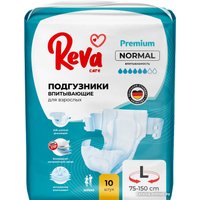 Подгузники для взрослых Reva Care Normal L (10 шт)