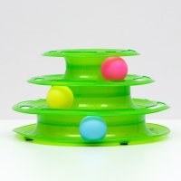 Игрушка для кошек Пижон Игровой комплекс 6031420 (зеленый)