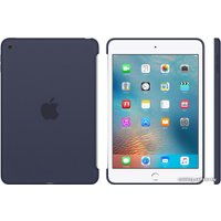 Чехол для планшета Apple Silicone Case for iPad mini 4 (Midnight Blue) [MKLM2ZM/A]