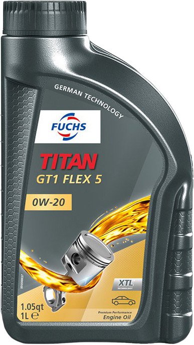 

Моторное масло Fuchs Titan GT1 Flex 5 0W-20 1л