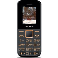 Кнопочный телефон TeXet TM-202 (черный)