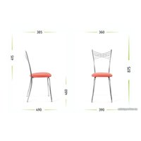 Стул UTFC Ванесса CH (S-0420, светло-голубой)