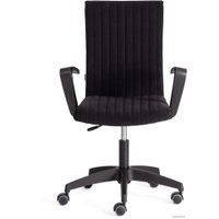 Офисное кресло TetChair Spark флок (черный)