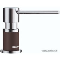 Дозатор для моющего средства Blanco Lato (хром/кофе)