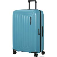 Чемодан-спиннер Samsonite Nuon Metallic Ocean Blue 75 см