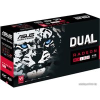 Видеокарта ASUS Radeon RX 480 4GB GDDR5 [DUAL-RX480-O4G]