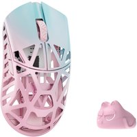 Игровая мышь WLMouse Beast X Max Omron Side Slits (голубой/розовый)