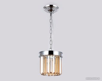 Подвесная люстра Ambrella light TR5102 CH/TI (хром/янтарь)