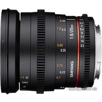 Объектив Samyang 20mm T1.9 ED AS UMC для Canon EF