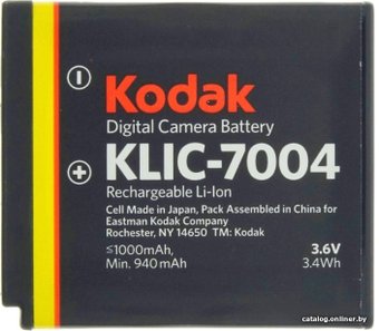 Аккумулятор Kodak KLIC-7004