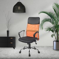 Офисное кресло Mio Tesoro Монте AF-C9767 (черный/оранжевый)