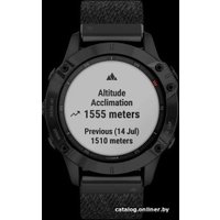 Умные часы Garmin Fenix 6 Sapphire (черный DLC)