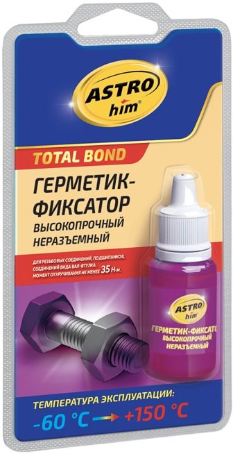 

ASTROhim Total Bond Герметик-фиксатор неразъемный 6мл AC-9011