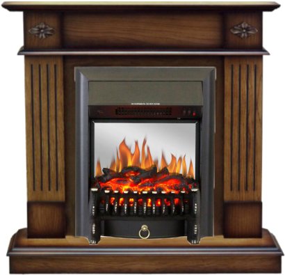 

Каминокомплект Smolcom Brighton STD-ASP с RealFlame Fobos-S Lux BL LT (дуб антик)