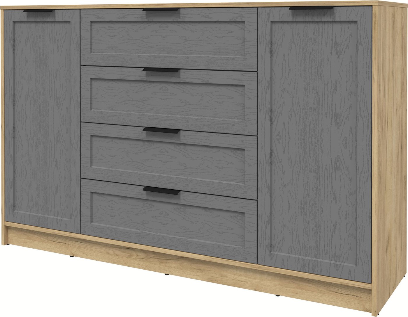 

Тумба Интерлиния Концепт Тренд КТ-Т160 (дуб золотой/дуб серый)