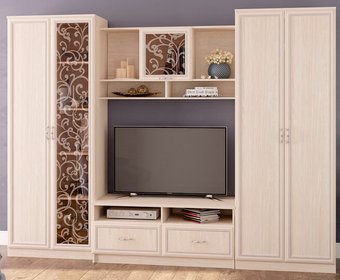 Стенка MLK Глория-1 (дуб атланта)