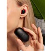 Наушники AccesStyle Fiesta TWS (черный/красный)