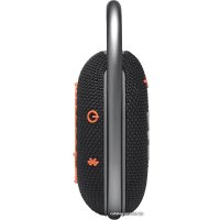 Беспроводная колонка JBL Clip 4 (черный/оранжевый)