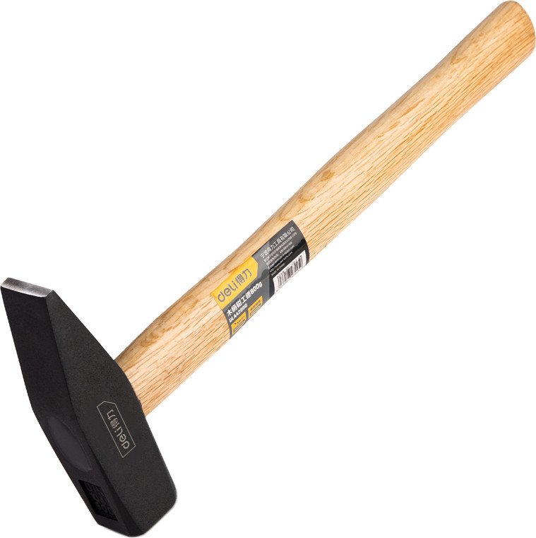 Молоток Deli YS DL442800 (800г, деревянная рукоятка)