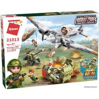 Конструктор Qman Combat Zones 21013 Воздушная бомбардировка