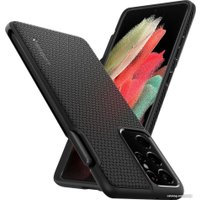 Чехол для телефона Spigen Liquid Air (Pen Edition) для Galaxy S21 Ultra ACS02831 (черный)