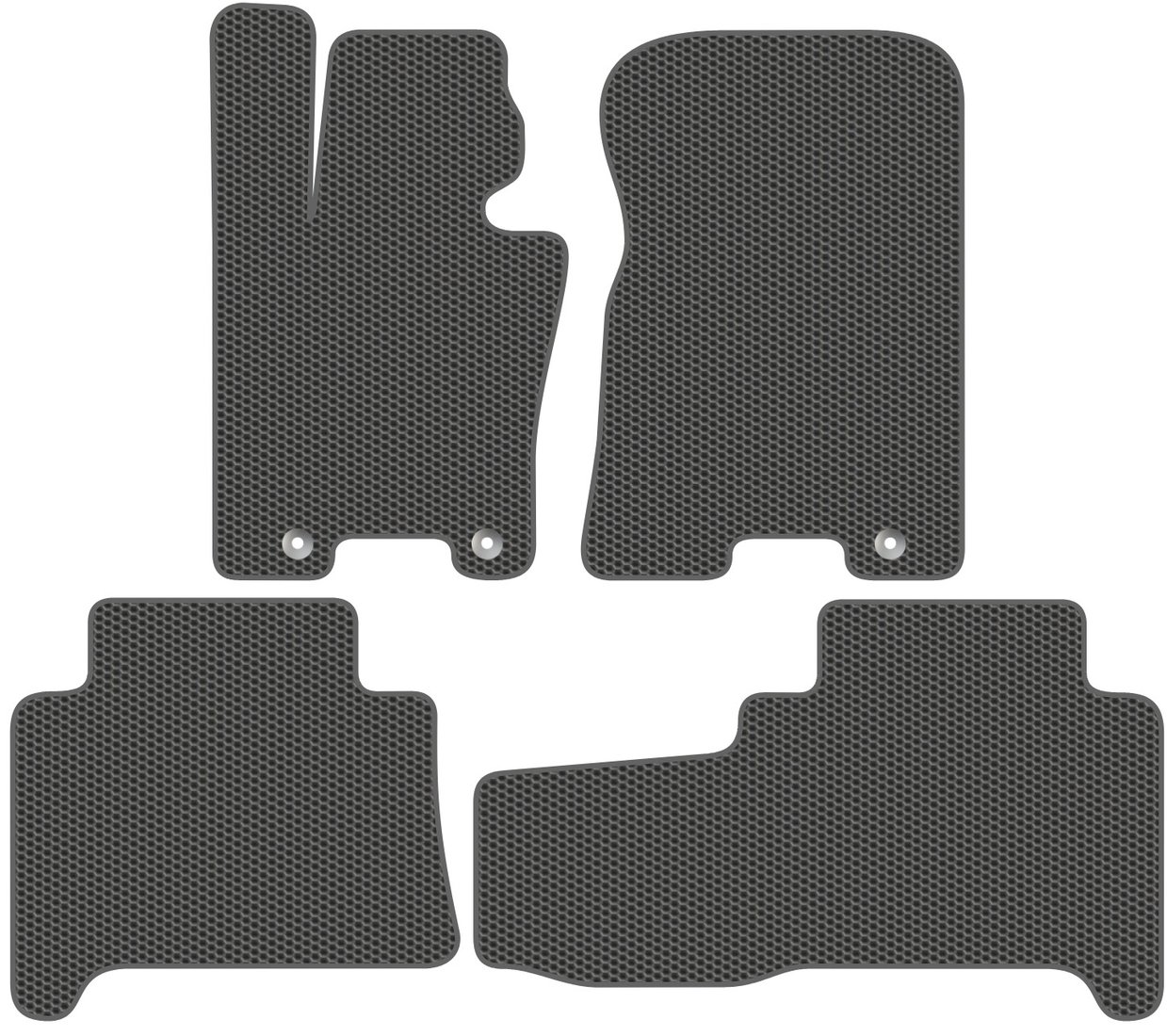 

Комплект ковриков для авто Alicosta Kia Mohave I (suv / HM2) 2019 - Н.В. (серый)