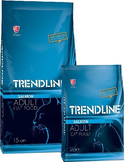 

Сухой корм для кошек Trendline Adult Cat Food с лососем 15 кг