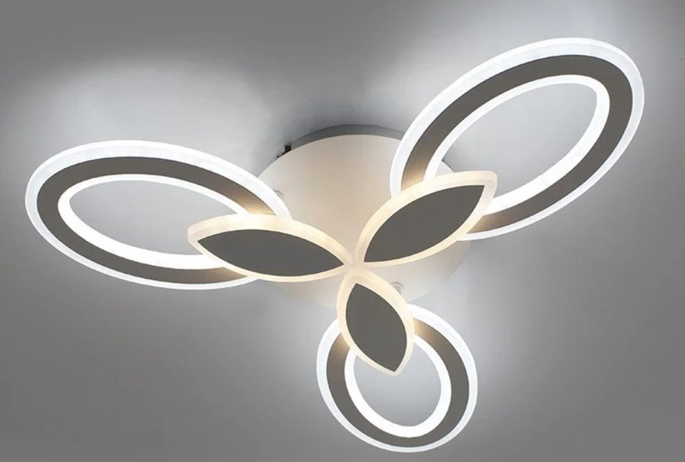 

Люстра Estares Aurora Double 60W 3F-575x80-WHITE/WHITE-220-IP20